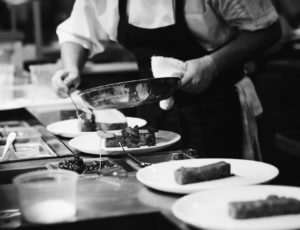 Chef Preparing Meals at The French