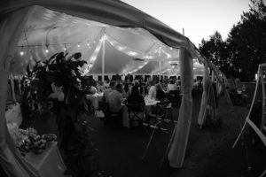Wedding Tent at Knollwood Golf Club