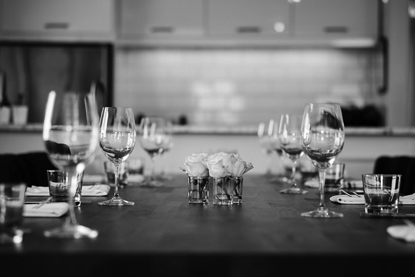 View of a table at The Apartment