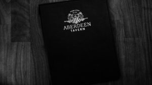 Aberdeen Menu